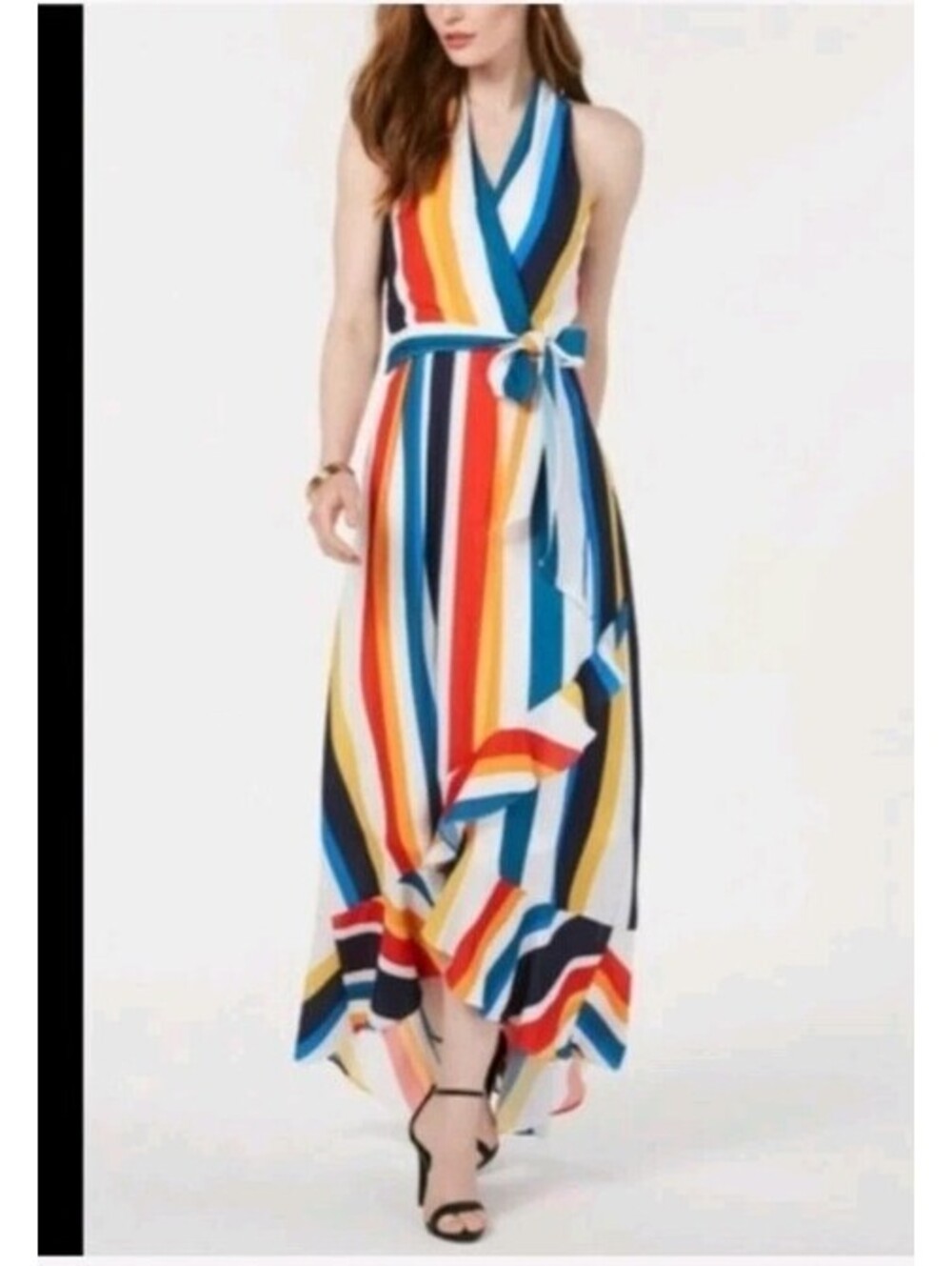 NOWT Julia Jordan high-low Rainbow Dress Size 14
